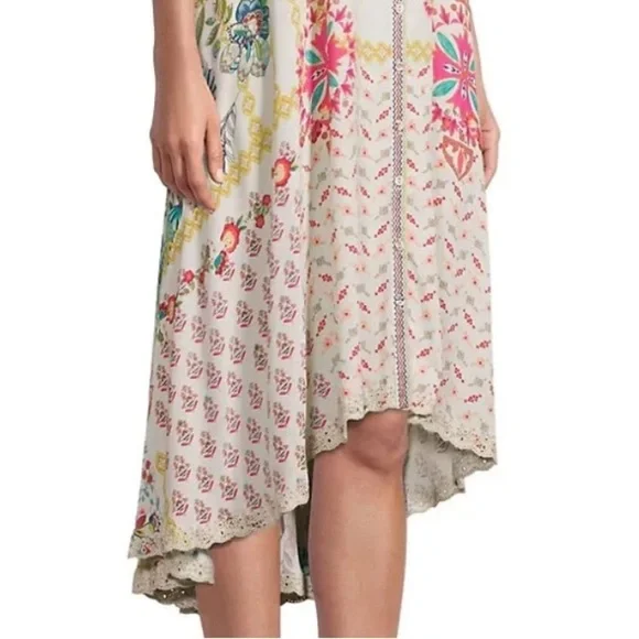 Johnny Was Shannon high low dress NWT RARE - Picture 12 of 12